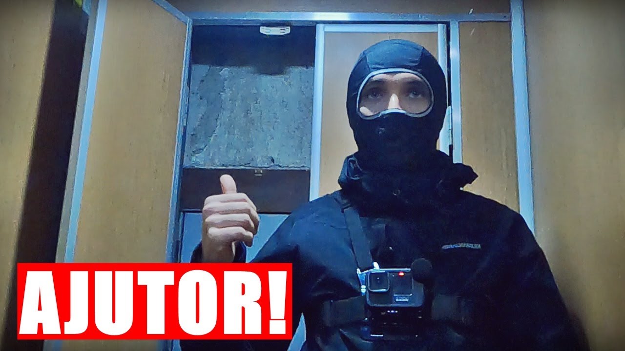 BLOCAT IN LIFT CU O COMANDA LA GLOVO - M-A SALVAT O FEMEIE! 😂