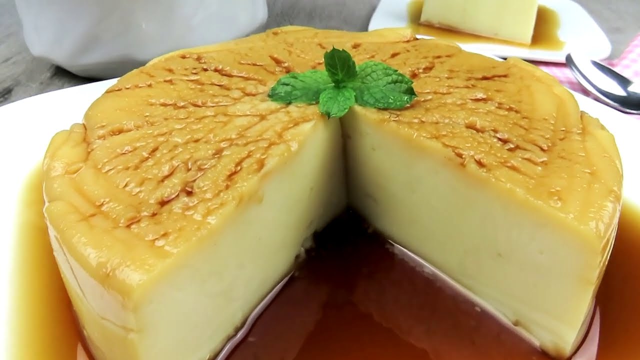 ⭐ FLAN de MAIZENA con LECHE CONDENSADA ⭐Postre fácil con maizena, sin horno, sin huevo ni gelatina!!