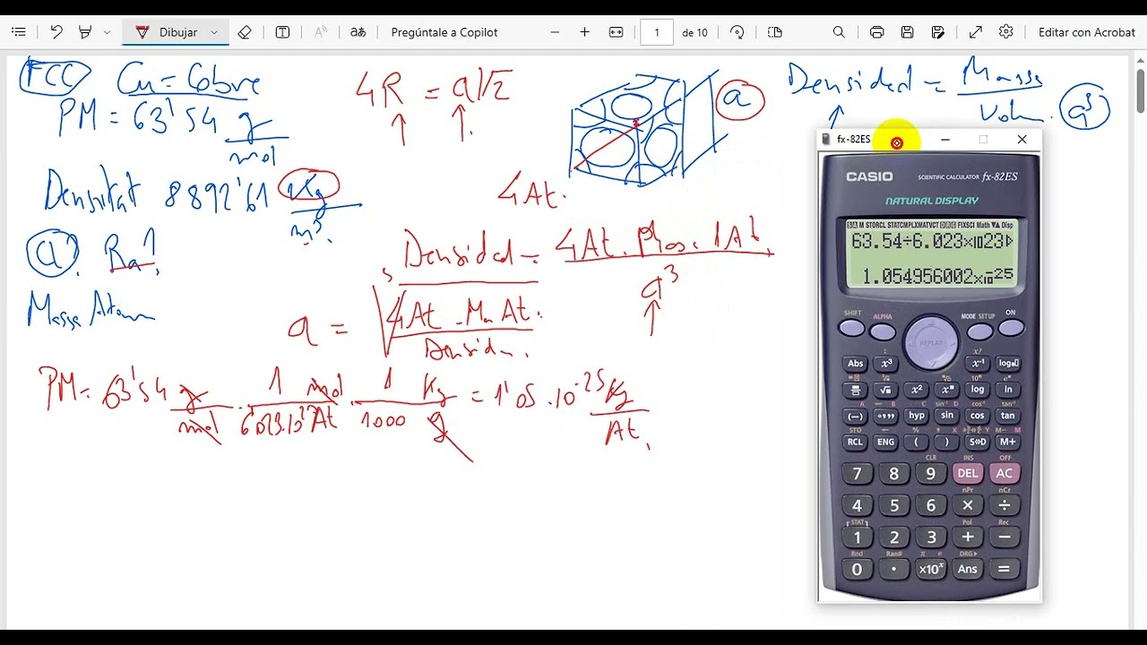 CALCULO DEL PARAMETRO DE RED DEL COBRE
