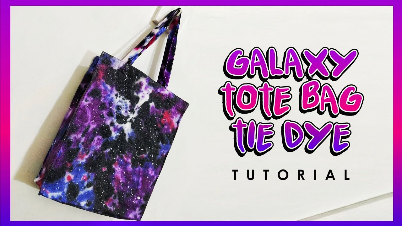 Galaxy Tie Dye Tote Bag | Tali at Kulay