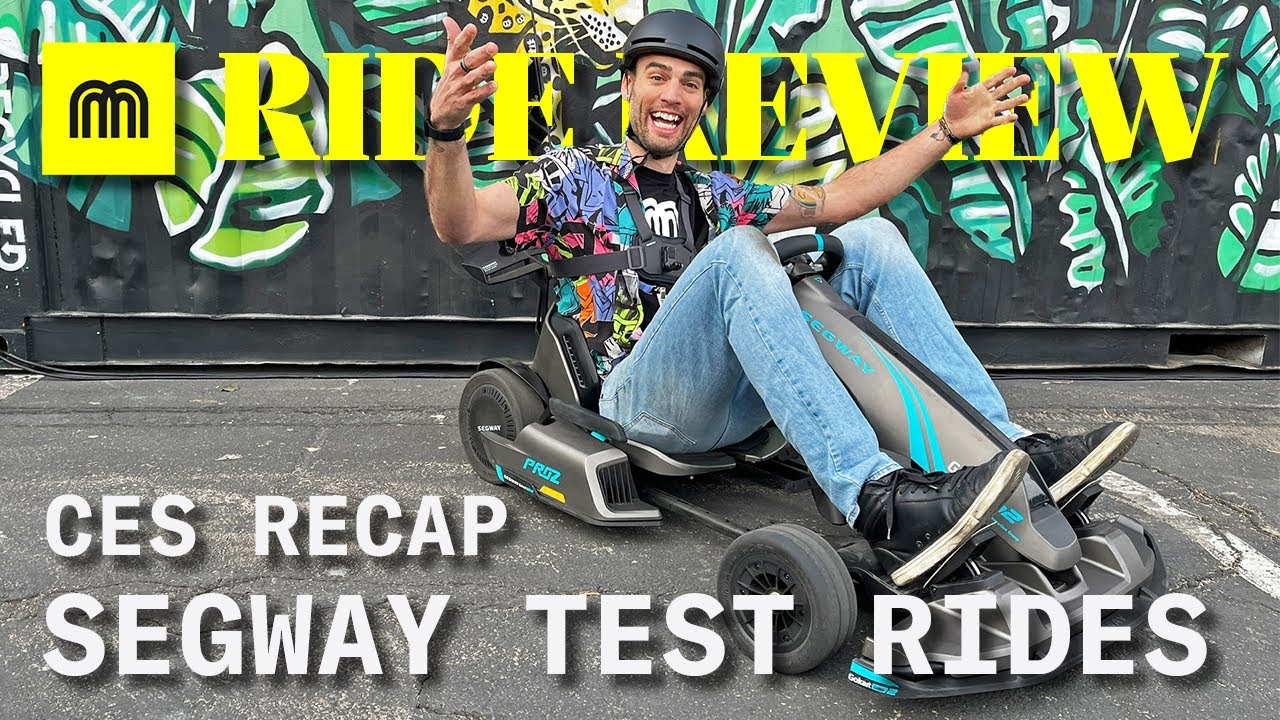 Micromobility at CES 2024: Segway Test Rides! (Part 3)