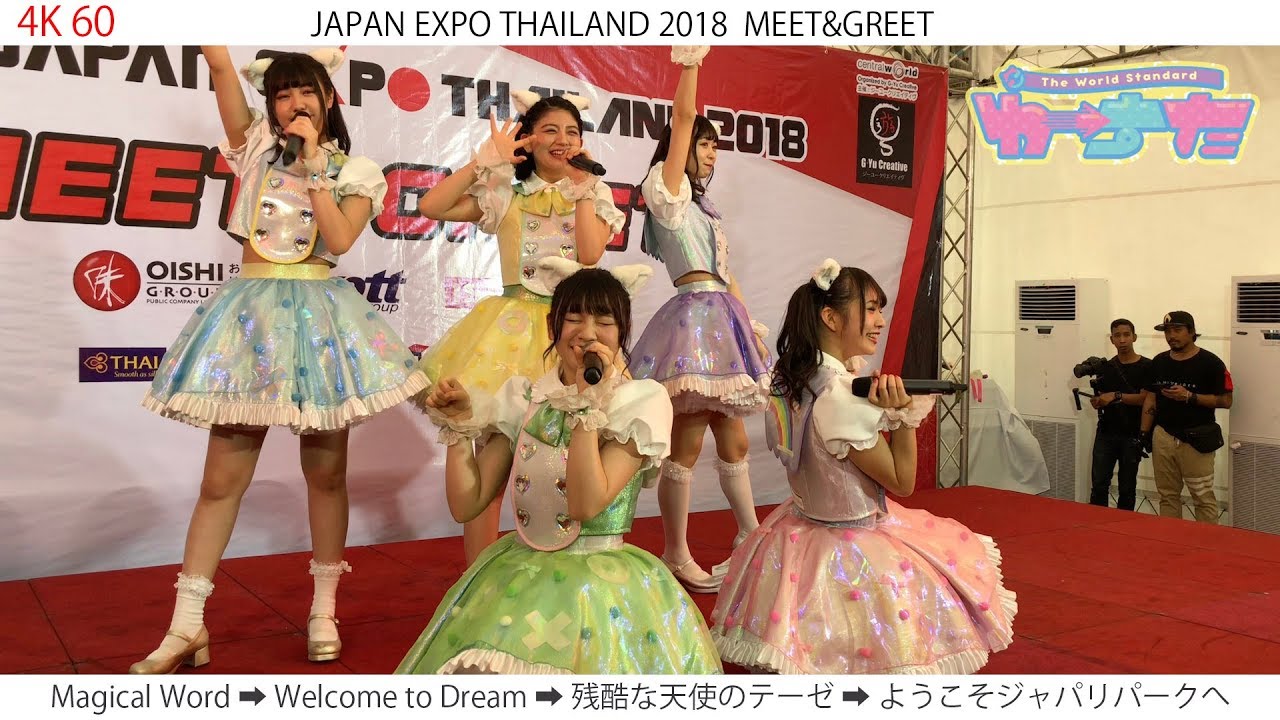 [スマホ4K動画]わーすた Japan Expo Thailand 2018 Meet&Greet 2018.1.28