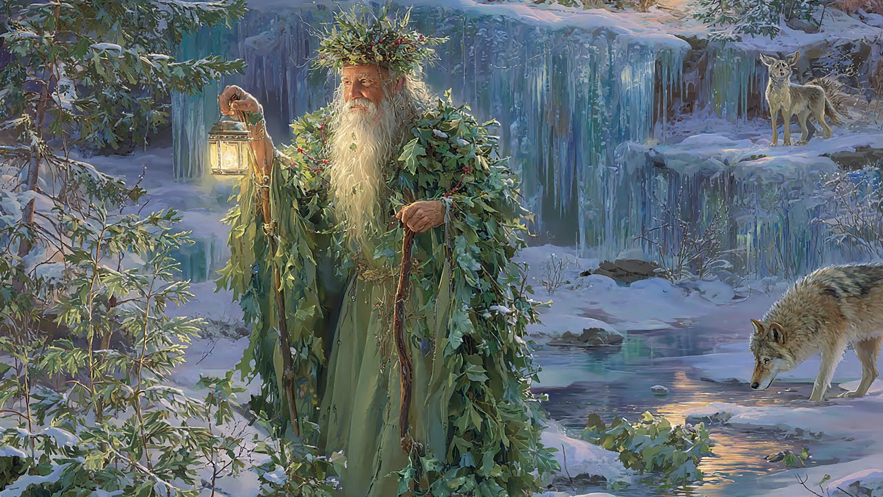 Glacier Creek Keeper - Tranquil Celtic Music for Snowy Night Serenity