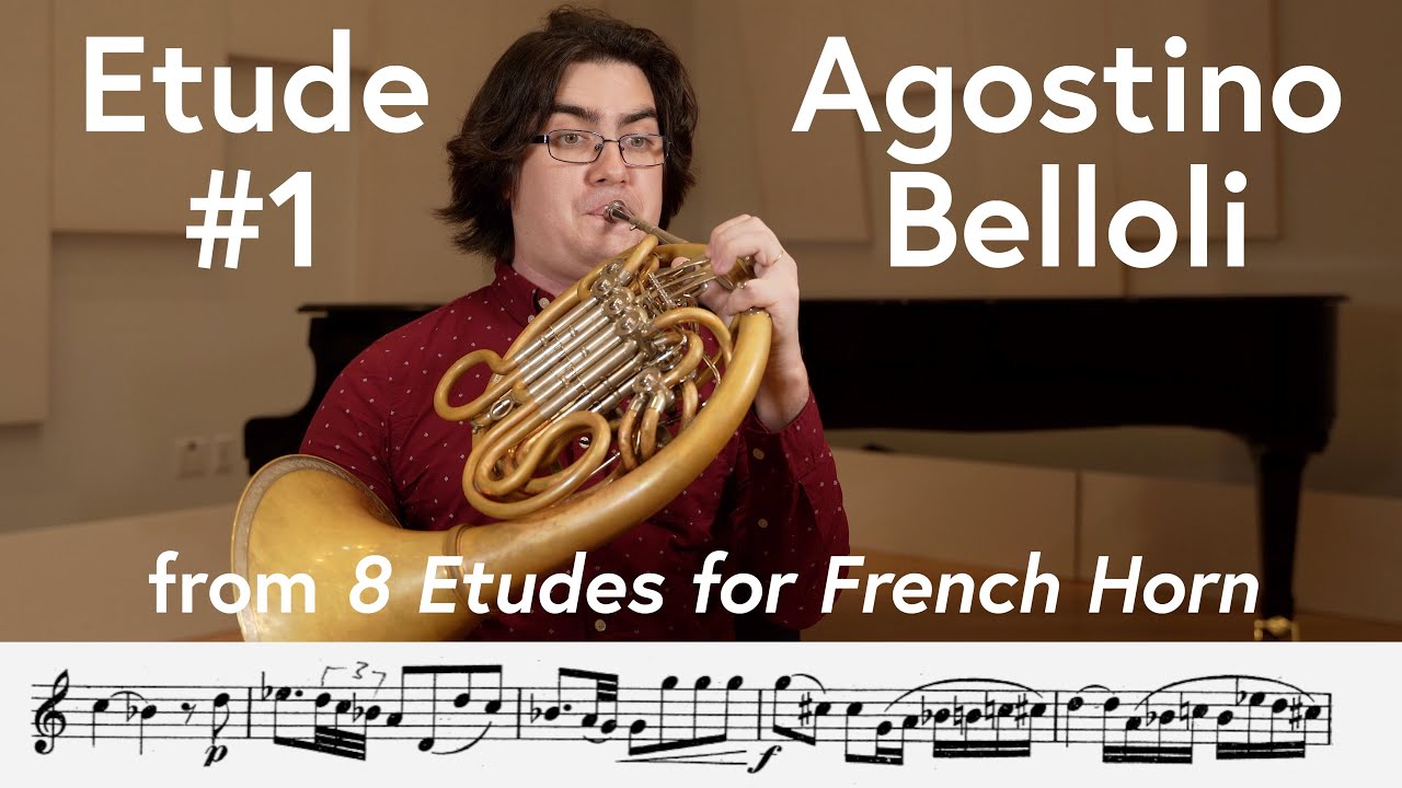Agostino Belloli, Etude #1 from 