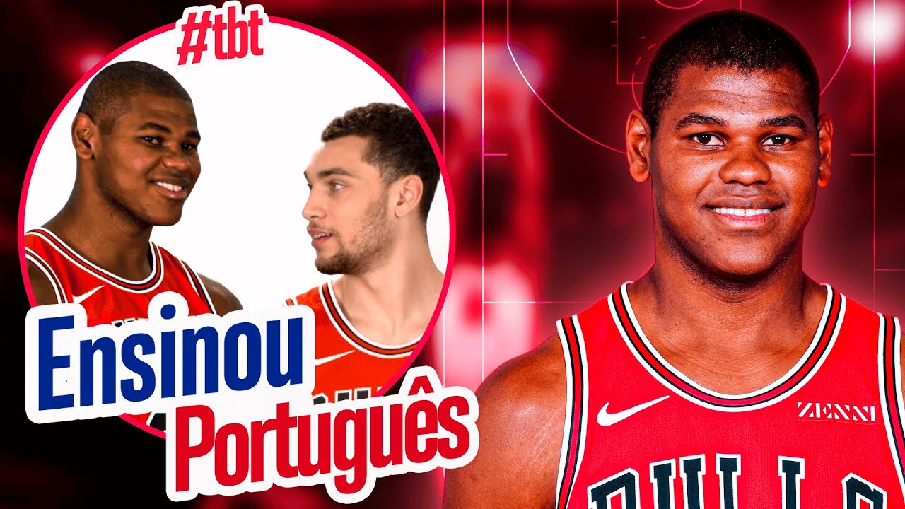 O CRISTIANO FELÍCIO ENSINOU PORTUGUÊS PROS BULLS! - NBA TBT