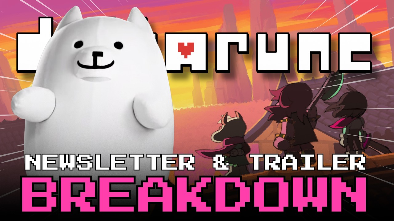 РАЗБОР ТРЕЙЛЕРА И ВЕСЕННЕГО НОВОСТНОГО ПИСЬМА DELTARUNE!!! (НОВОСТИ О ГЛАВАХ 5, 6 И 7)