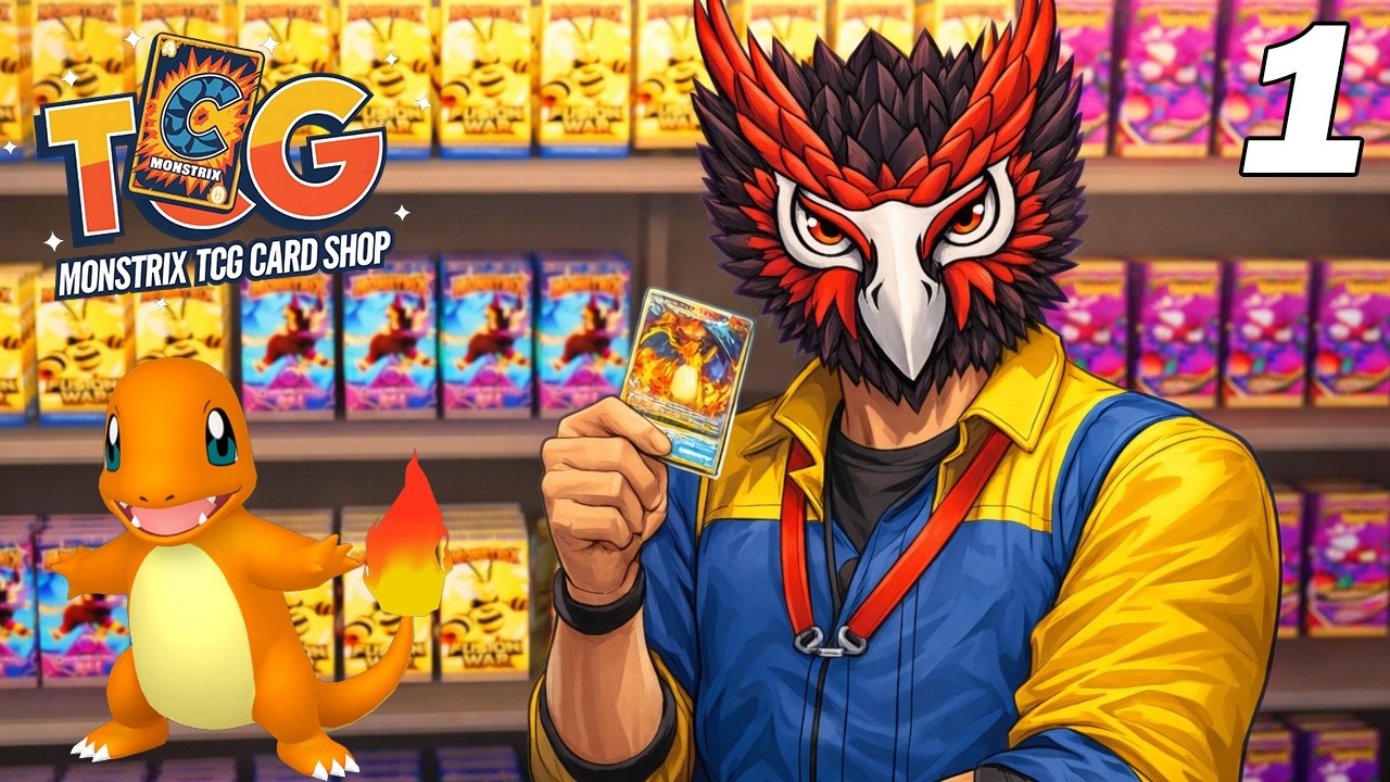 J'ouvre mon magasin de carte Pokemon ! TCG CARD SHOP EP1