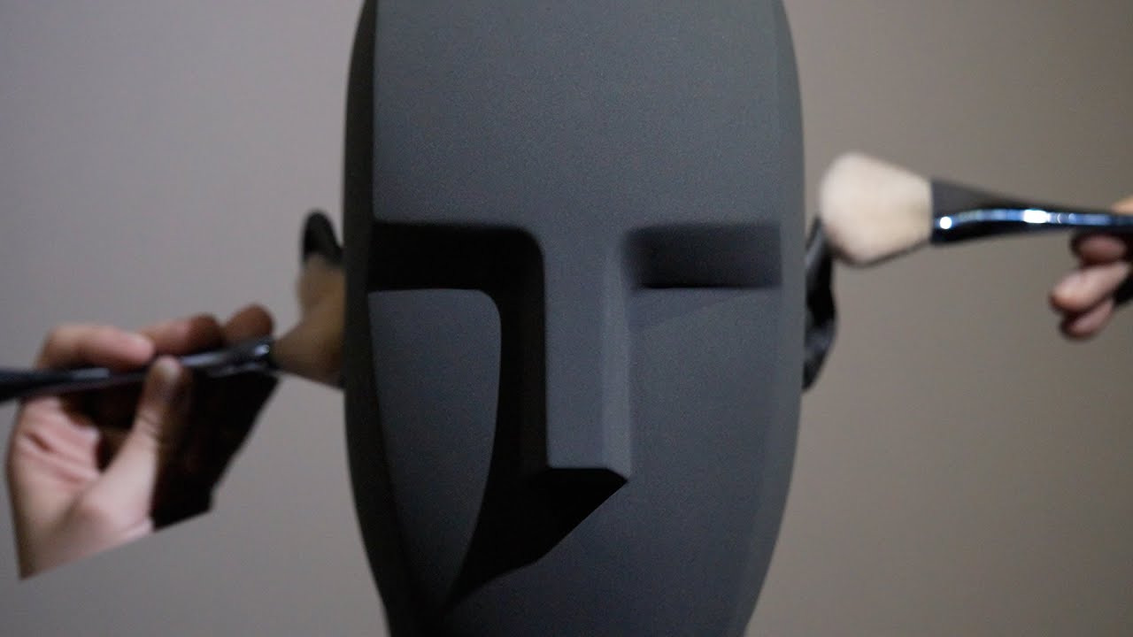 【KU100】刷耳、Brushing Ear ASMR