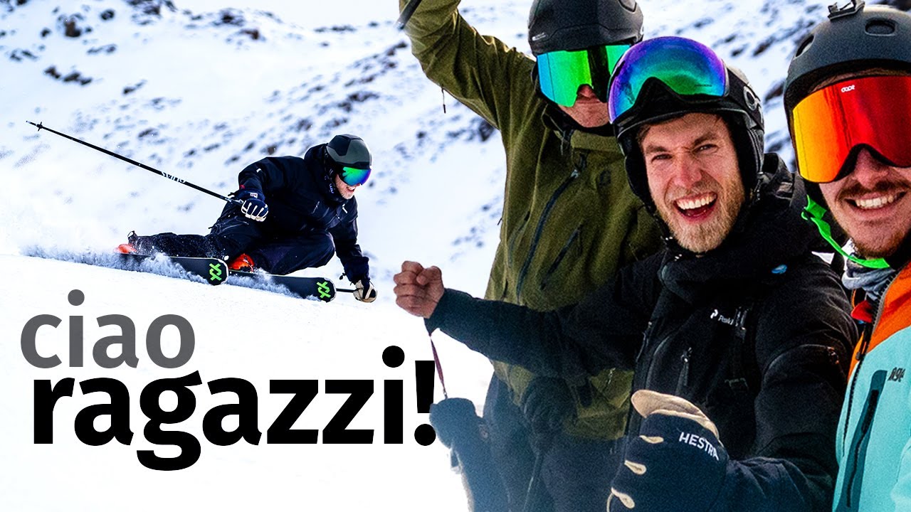 Leere Pisten in Südtirol: Skifahren am Schnalstaler Gletscher (3.212 m)