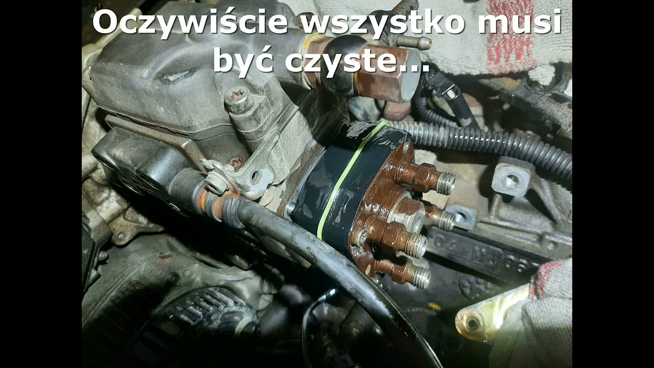 Wymiana uszczelki tłokorozdzielacza w pompie VP37 bez demontażu