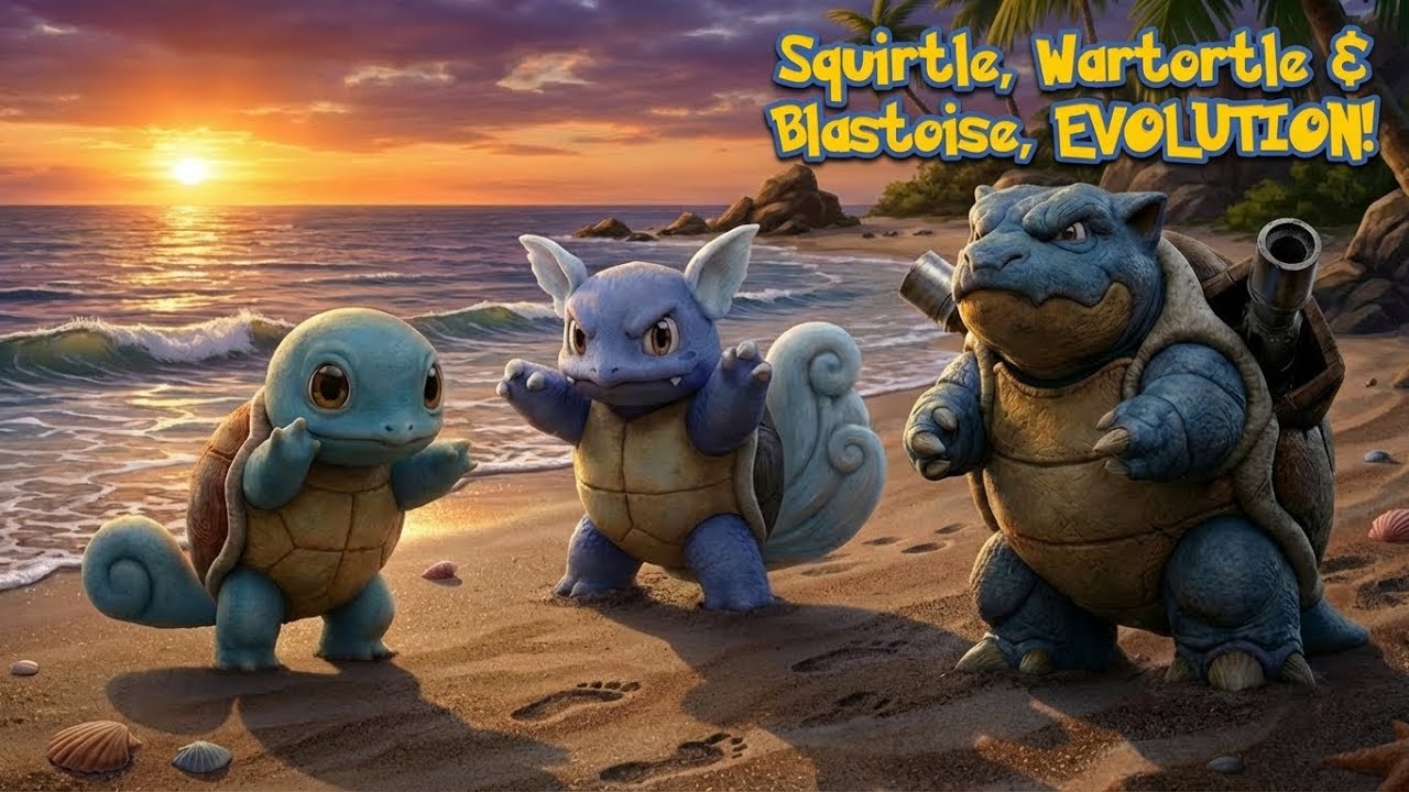 Real Life Pokémon | NatGeo | Blastoise: Evolution!