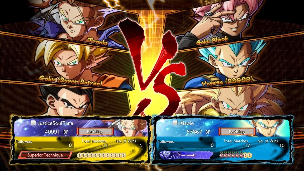 DBFZ- JusticeSoulTuna vs Xiaoie -Casual Match- [PS4 Pro gameplay]