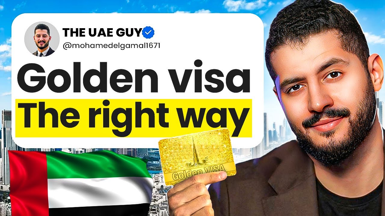 DO NOT buy a property in Dubai to get the golden visa. (Do that instead)!
