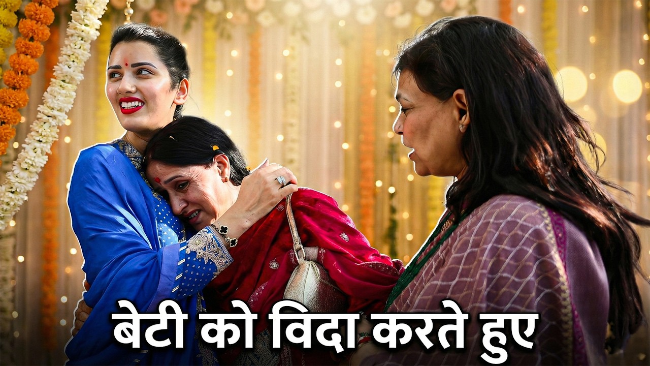 Samdhan ji Beti ko Vida karte hue bohot Emotional ho gayi