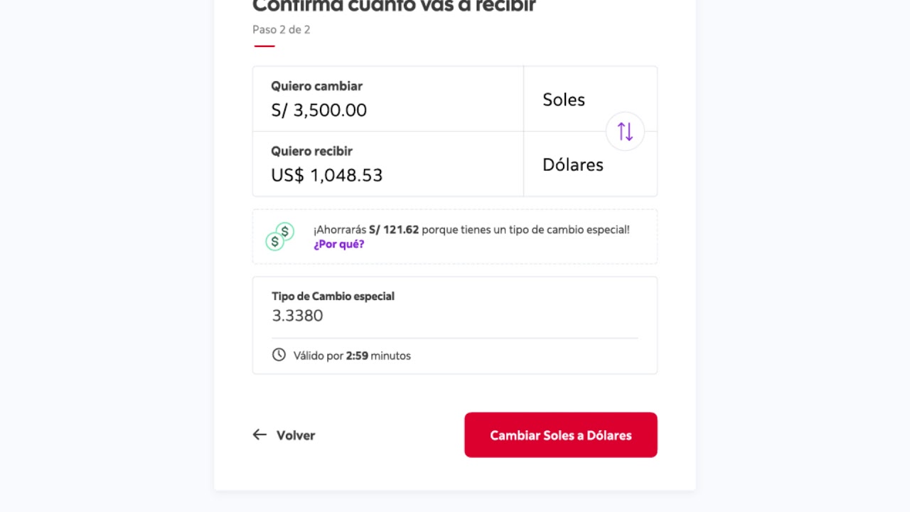 &iquest;C&oacute;mo cambiar d&oacute;lares online enPer&uacute;? Desde nuestra web | Scotiabank Per&uacute;