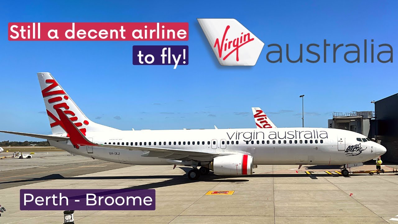 Virgin Australia Perth to Broome Boeing 737-800 Economy Class