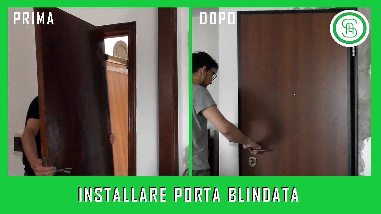 COME MURARE E INSTALLARE UNA PORTA BLINDATA