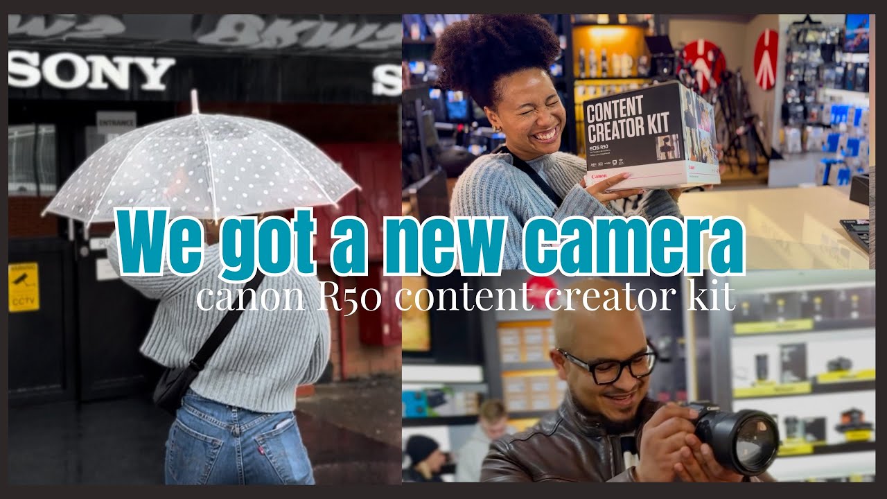 Canon R50 content creator kit unboxing | New filming setup ✨