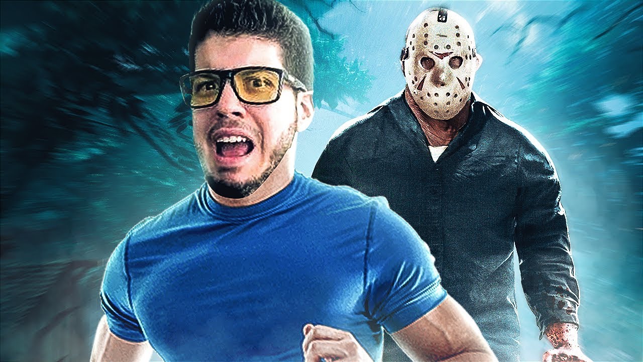 FRIDAY THE 13TH GAME!! (RUN FROM JASON)