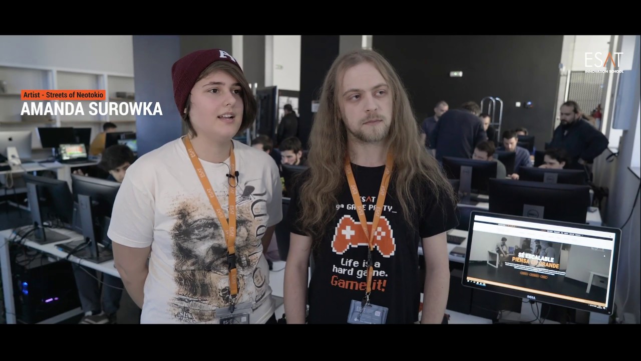 Fase de Producción de los videojuegos de los alumnos de ESAT Valencia 2018/19