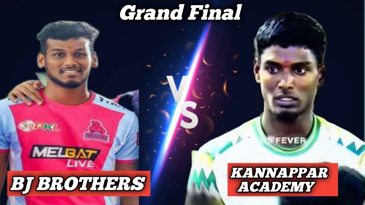 🔴 FINAL // BJ BROTHERS (Vs) KANNAPPAR ACADAMY // 9TH YEAR STATE LEVEL KABADI TOURNAMENT - 2025