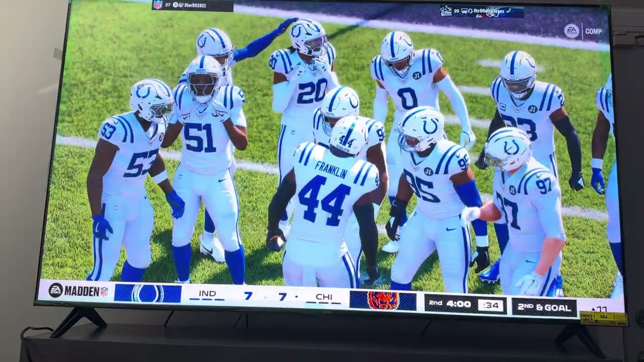 Madden26 Head 2 Head #colts vs #bears #madden26 #football #nfl #onlinegameplay #head2head #nfl #nfl 