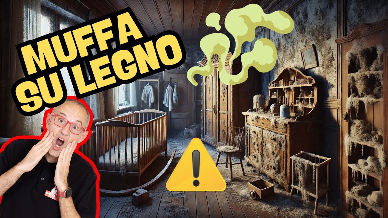 Tutorial come prevenire ed eliminare la muffa che si forma sul legno