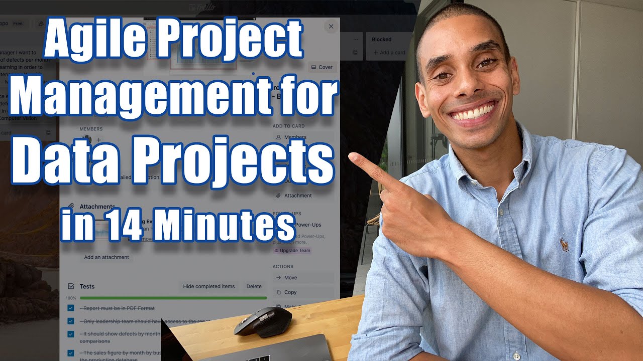 Agile Project Management for Data Projects in 14 Minutes