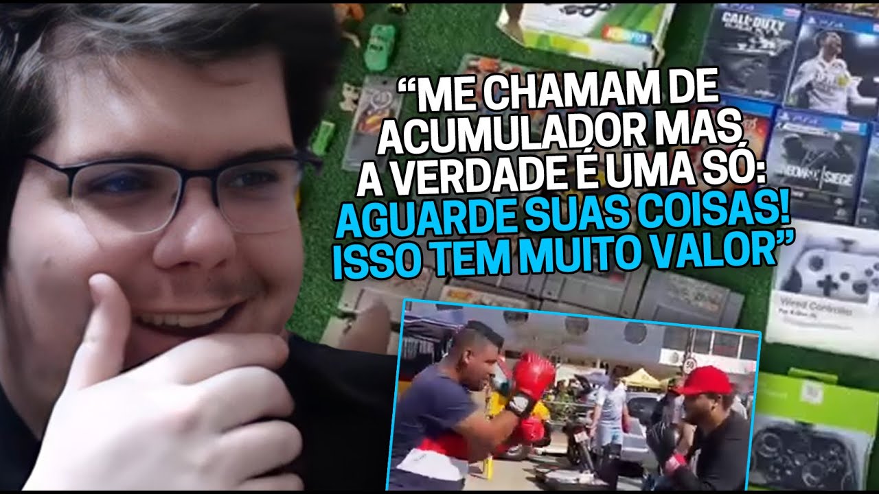 CASIMIRO REAGE: JOGOS E HISTÓRIAS NA FEIRA DO ROLO | Cortes do Casimito