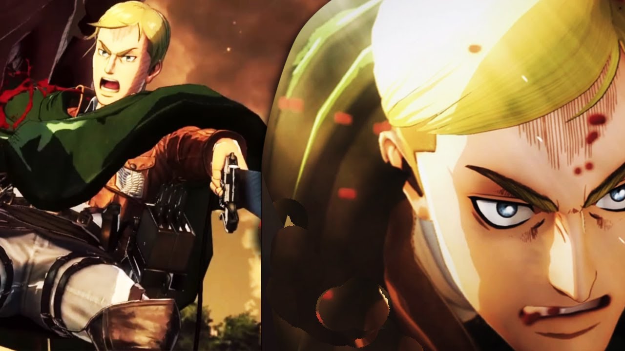 Attack on Titan 2 Erwin Max Rank & Perfected Gear 99+ Gameplay Inferno