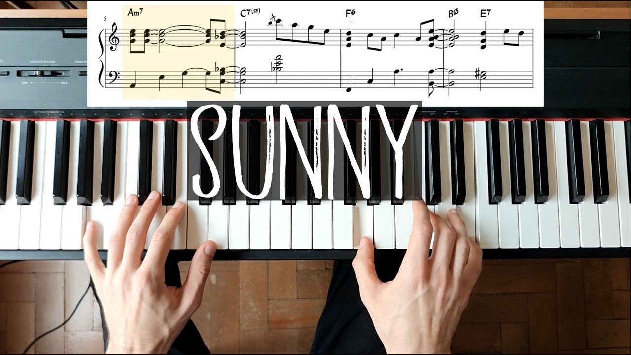 Sunny - piano solo | Bobby Hebb