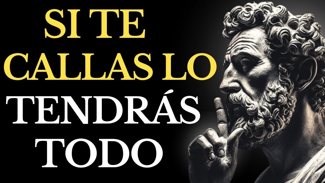 CÁLLATE y Actúa Como Si No Tuvieras Nada Que Perder  LECCIONES DE ESTOICISMO