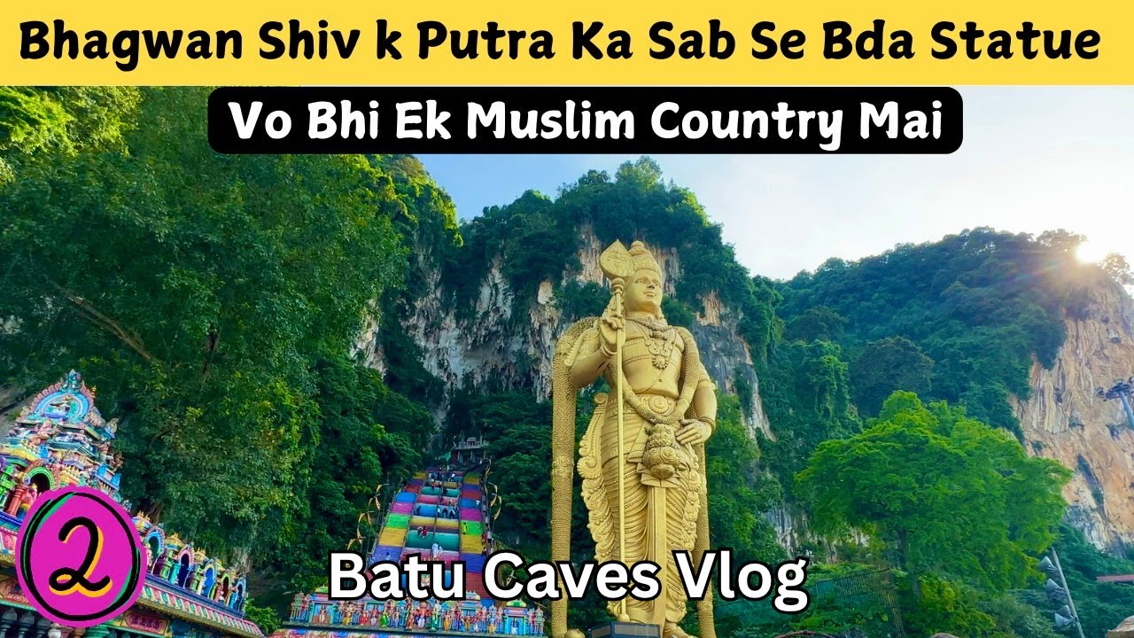 Exploring Batu Caves | Day 1 In Kuala Lumpur, Malaysia 🇲🇾