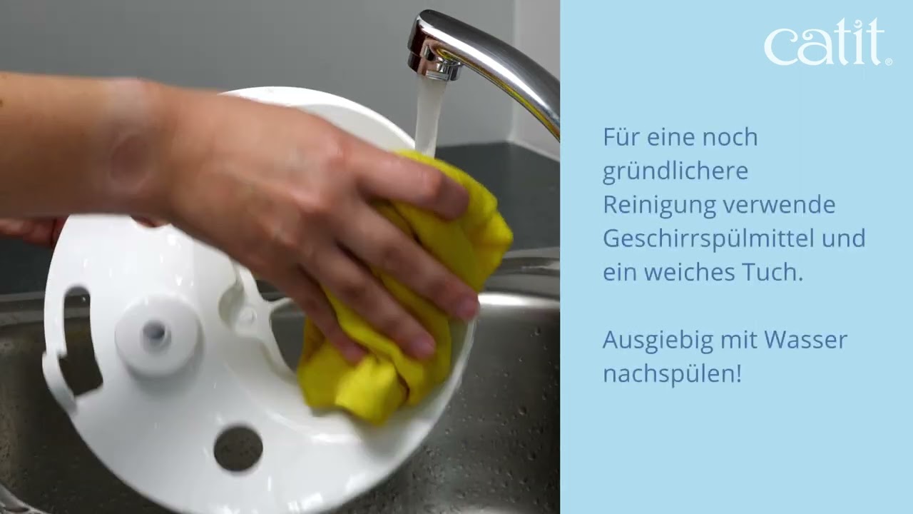 Catit - PIXI Trinkbrunnen - Reinigung