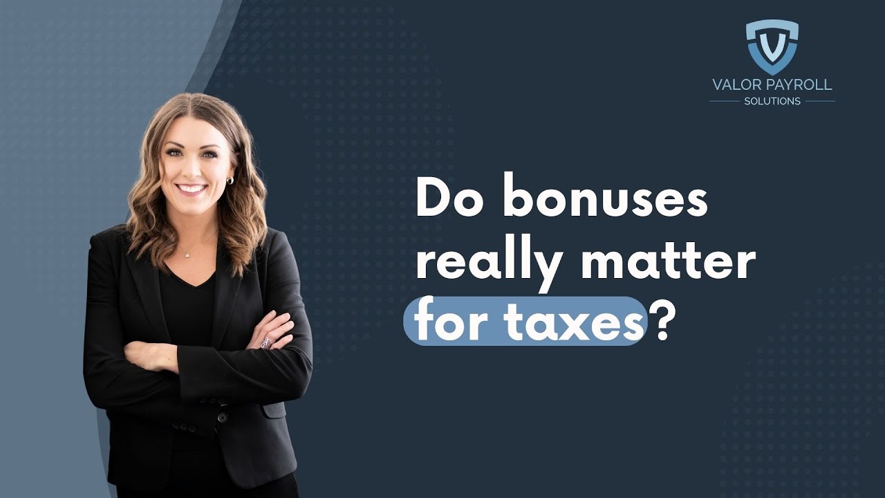 Do bonuses really matter for taxes? Let's go over discretionary vs non-discretionary bonuses.