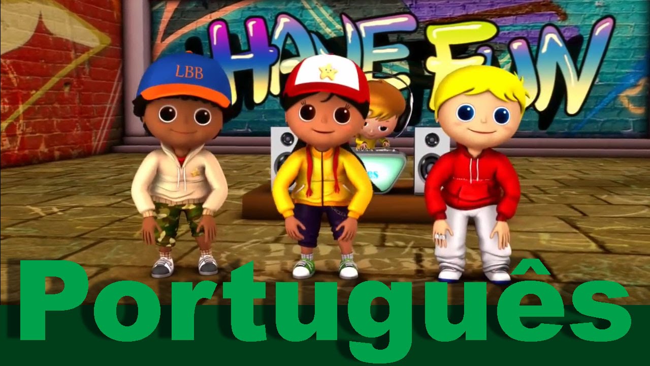 Cabeça ombro joelho e pé | canções infantis | LittleBabyBum