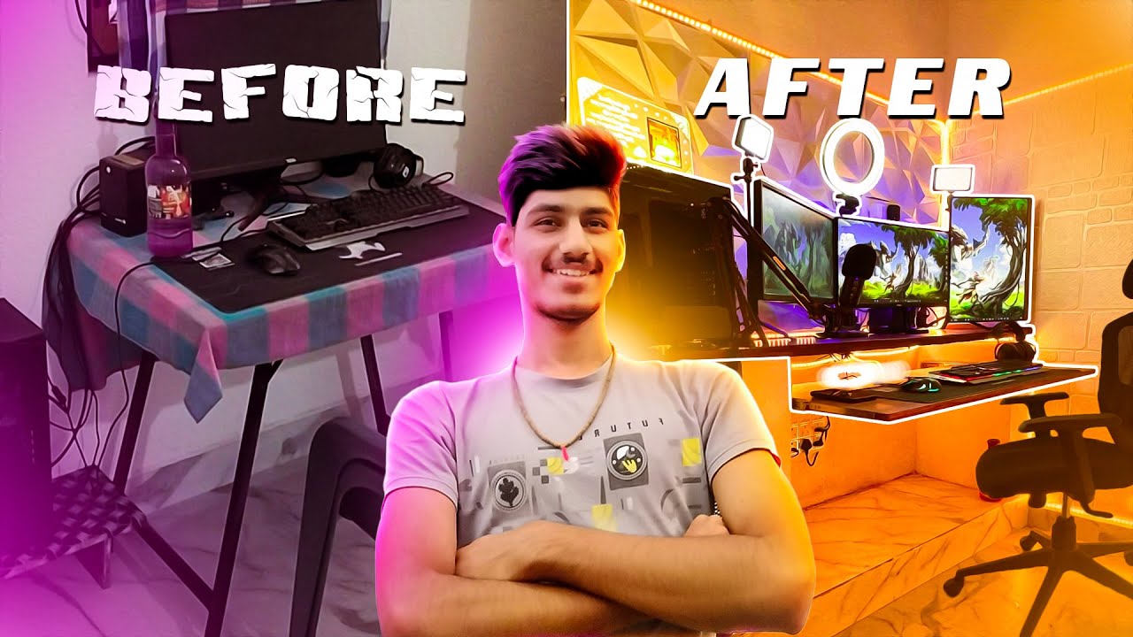 Ultimate Gaming Desk Setup Makeover | Transform Your Workspace!