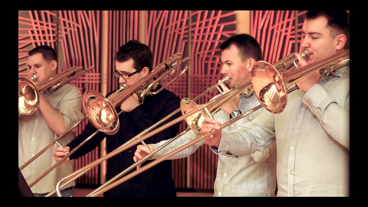 Holst: Mars, The Bringer of War from 'The Planets' - Szeged Trombone Ensemble - by György Gyivicsan