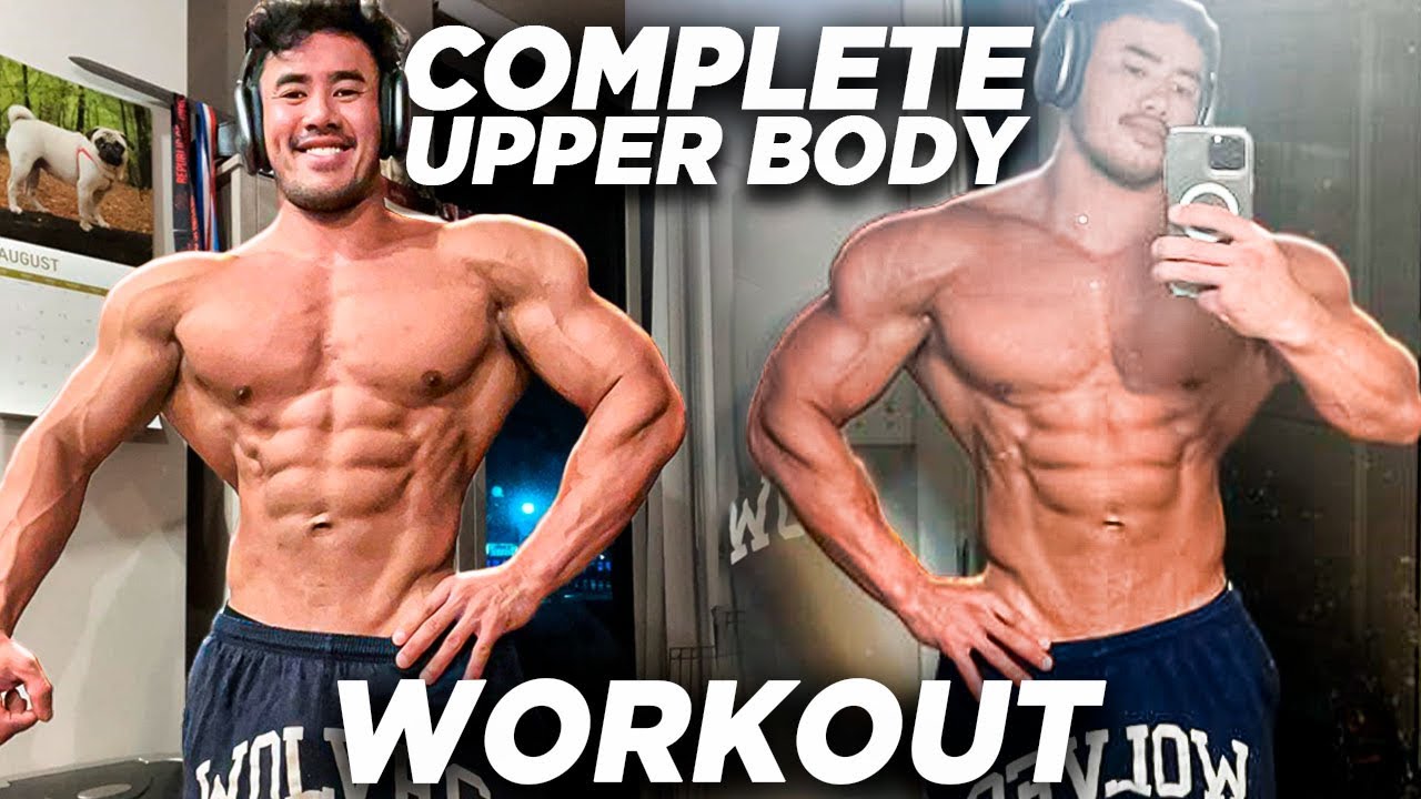 Complete Upper Body Workout (Chest, Back, Shoulders, Biceps)