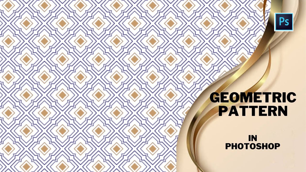 /How to create Geometric Patterns in Adobe Photoshop/ #pattern#photoshop#digital#geometric#youtuber