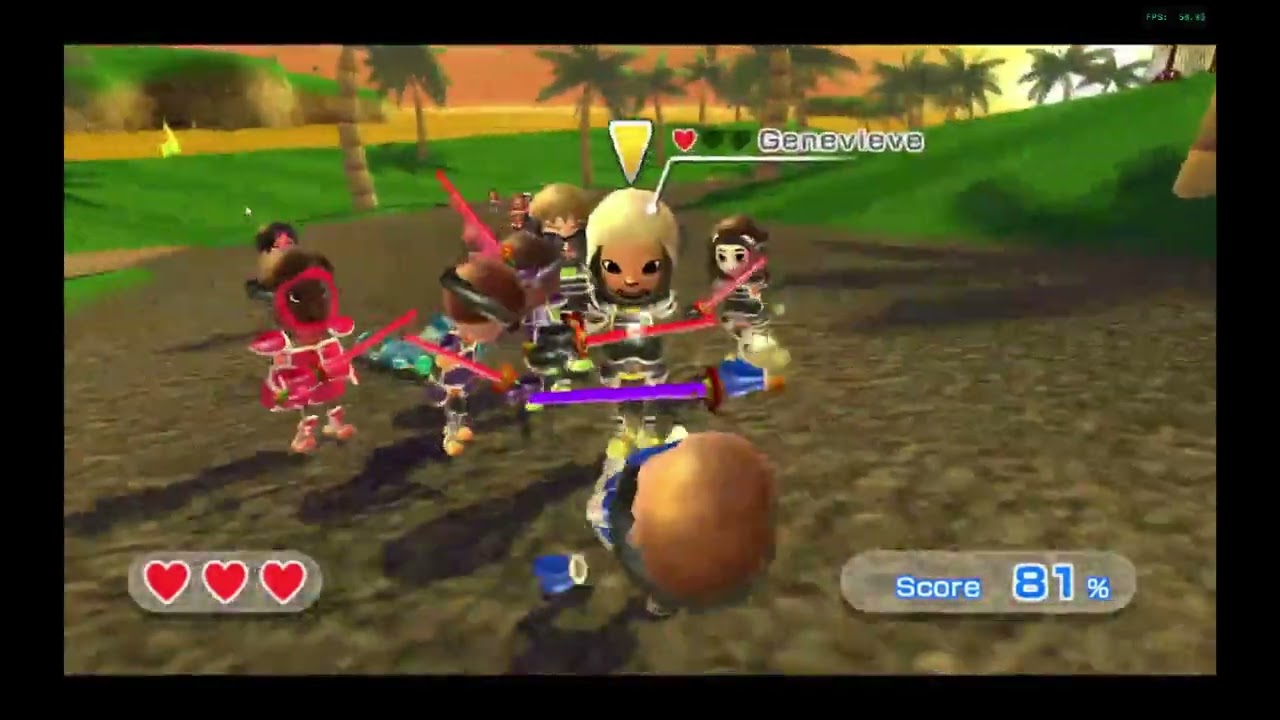 WSR CPU Island Invasion reverse stages and pack 3 miis reveal