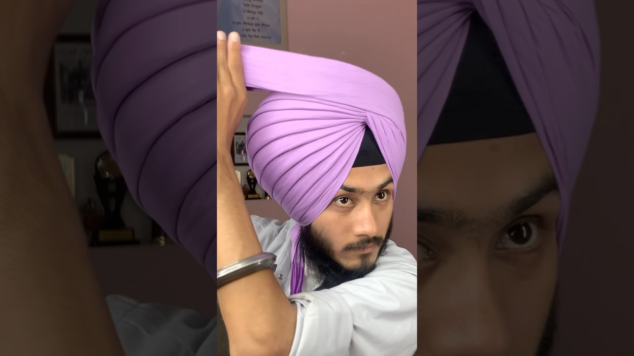 Wait for complete turban tie&hearts;️   #shorts #youtubeshorts #pagg #sardar #punjab #trending