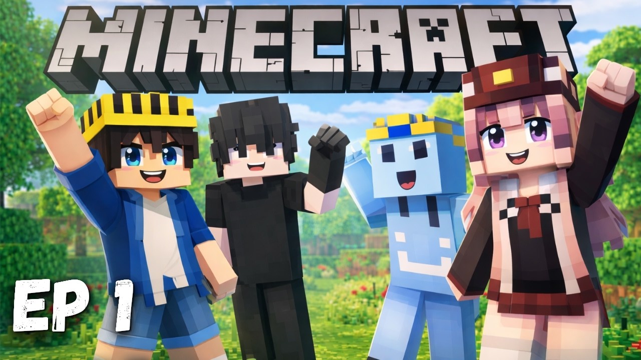 Minecraft EP 1: The Beginning of an Epic Survival Journey #reapli8 #minecraft