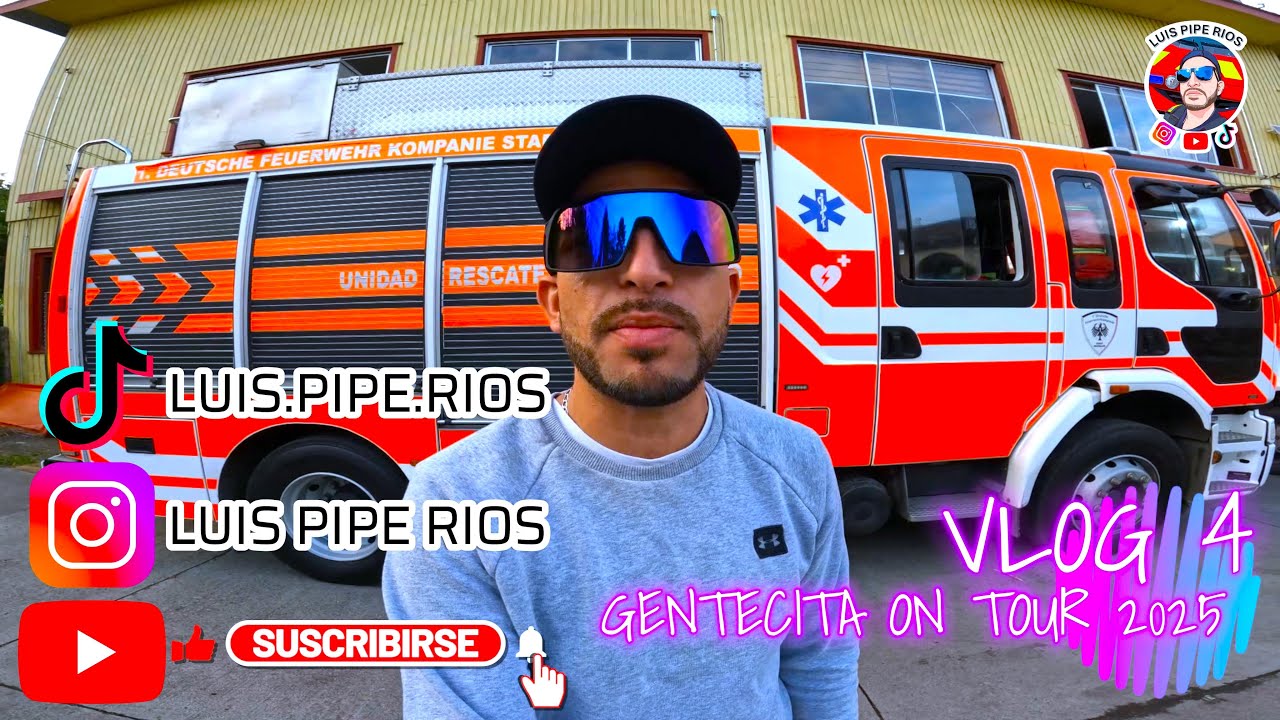 VLOG 4 GENTECITA ON TOUR 2025 - BOMBEROS PRIMERA FRUTILLAR