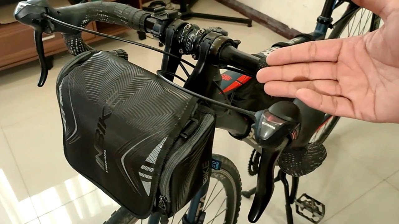 Affordable Handlebar Bag: Inbike bag with Qr mount!