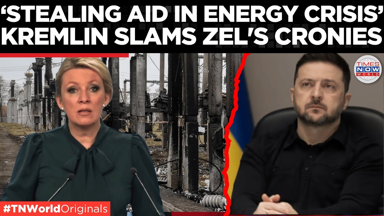 'AID BEING LOOTED:' Zakharova Targets Kyiv Over Aid Theft Amid Ukraine Energy Crisis | World News