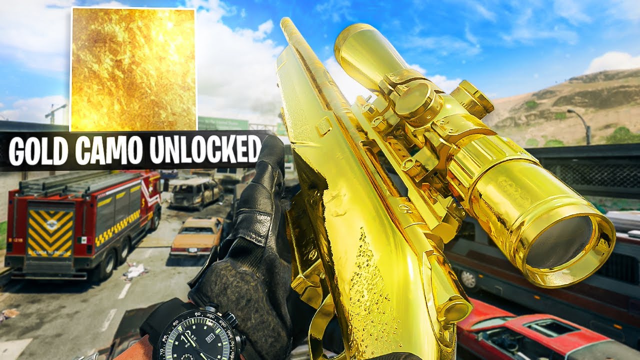 unlocking the NEW GOLD SP-R 208 Sniper.. (Modern Warfare 2)