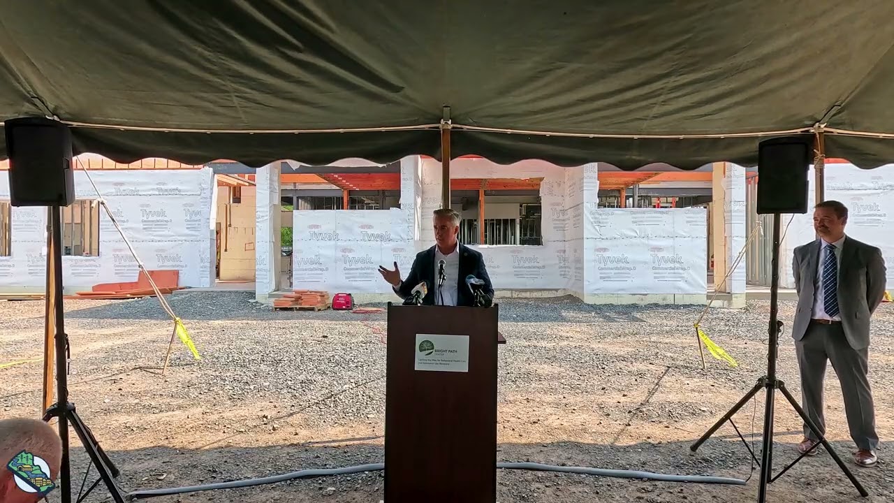 Bright Path Center Topping Off Ceremony