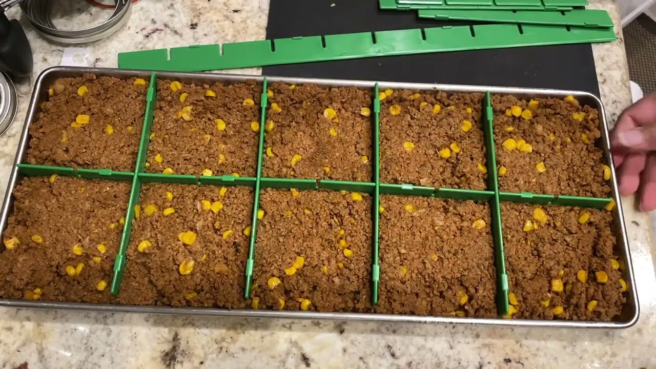 Freeze drying Ground Beef   Taco Meat - Harvest Right