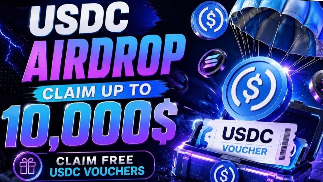 CRYPTO AIRDROP USDC | How to Claim Free $USDC Tokens | Full Tutorial